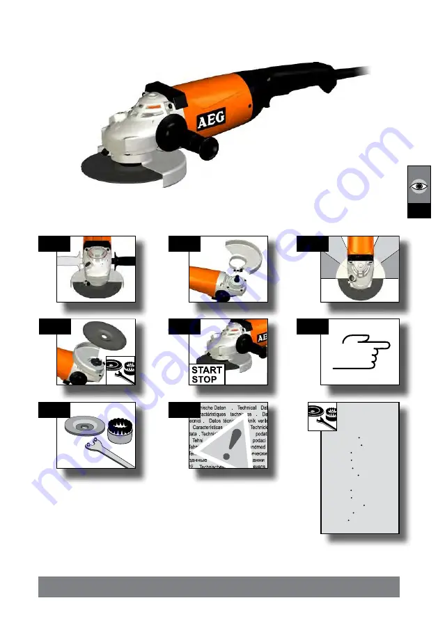 AEG WS 2200-180 Original Instructions Manual Download Page 4