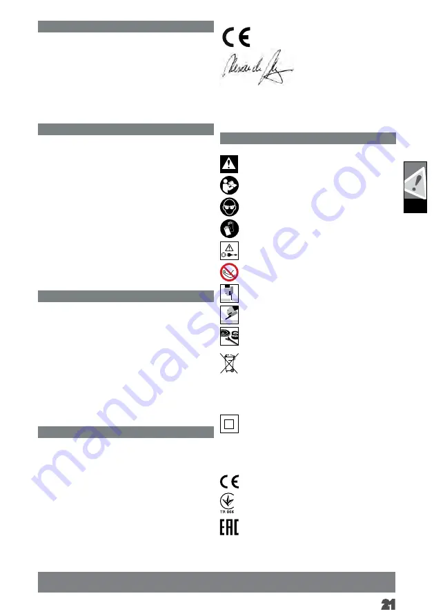 AEG WS 2200-180 Original Instructions Manual Download Page 26