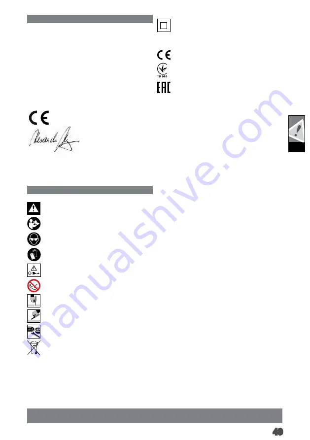 AEG WS 2200-180 Original Instructions Manual Download Page 54