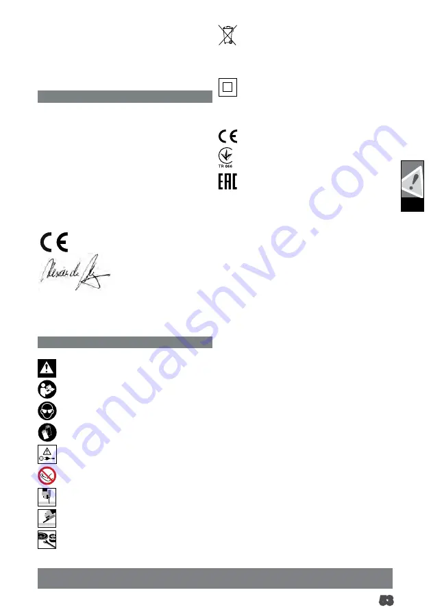 AEG WS 2200-180 Original Instructions Manual Download Page 58