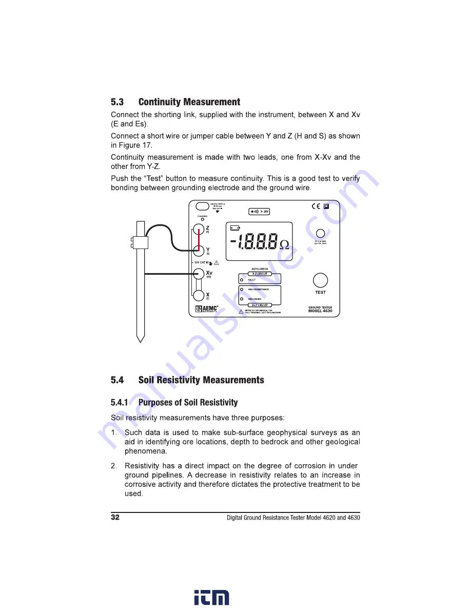 AEMC instruments 4630 User Manual Download Page 34