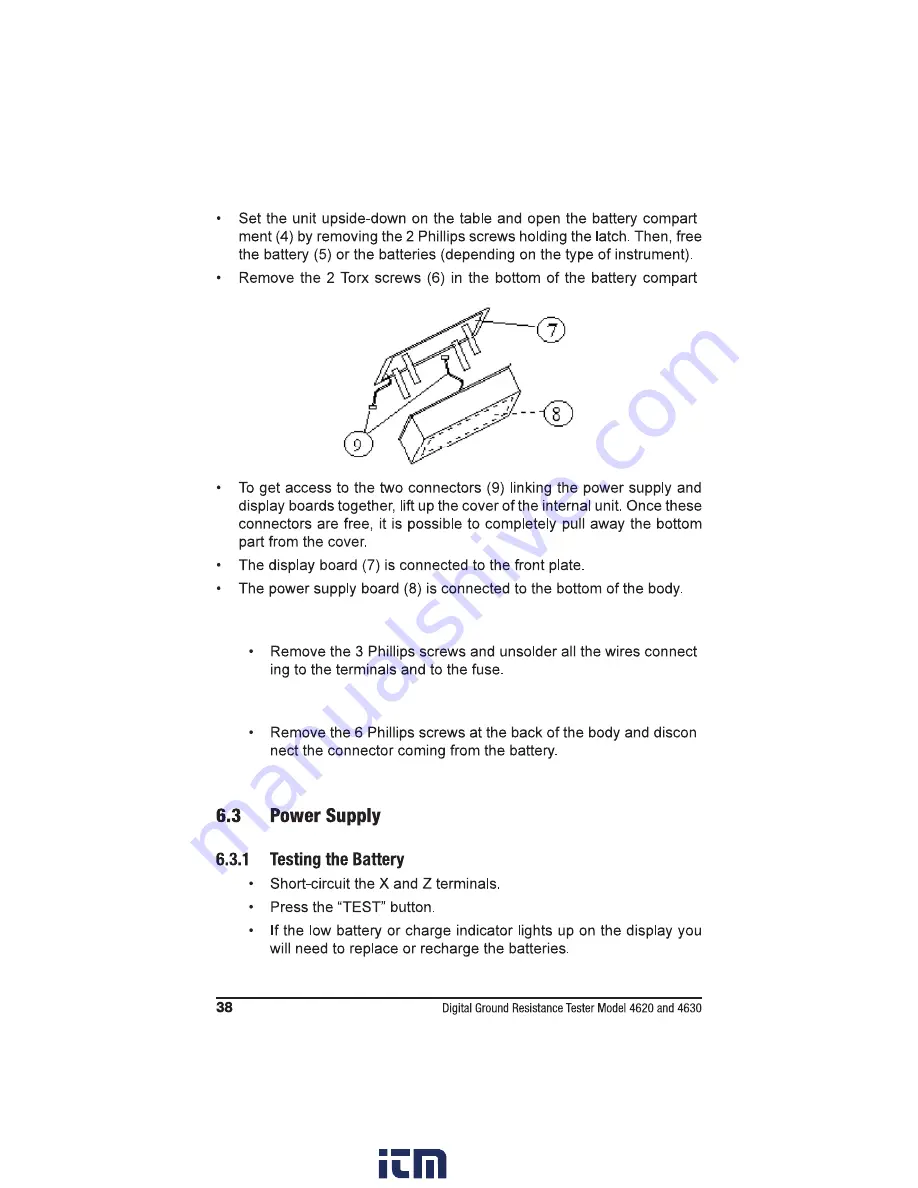 AEMC instruments 4630 User Manual Download Page 40