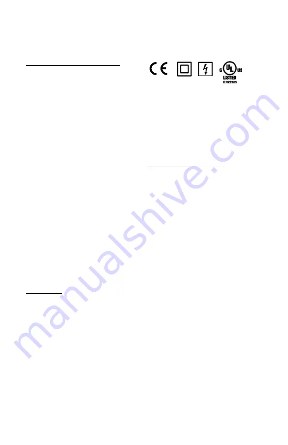 AEMC instruments MN375 User Manual Download Page 3