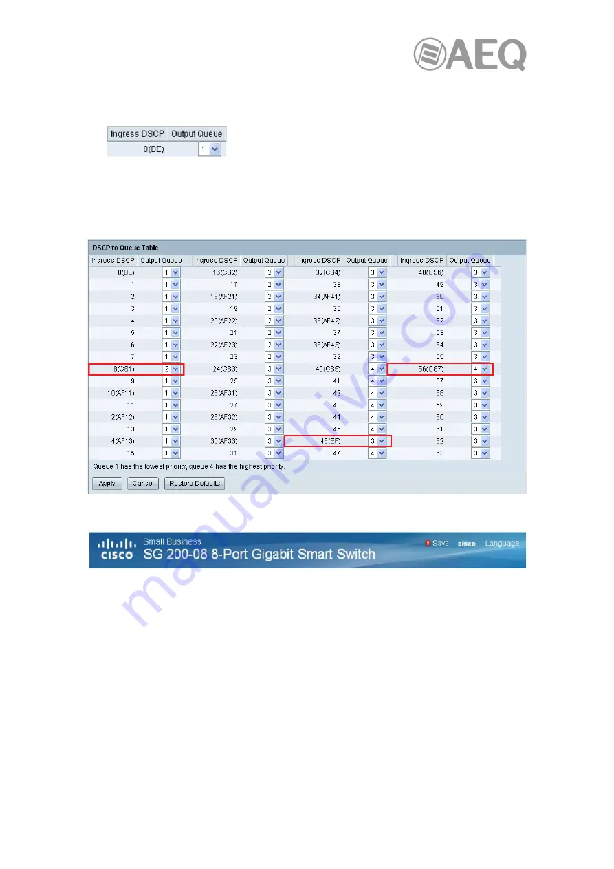 AEQ FORUM User Manual Download Page 137