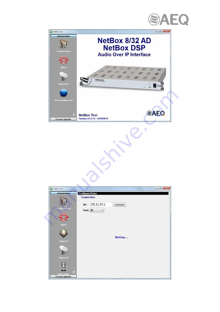 AEQ NETBOX 32 AD User Manual Download Page 25