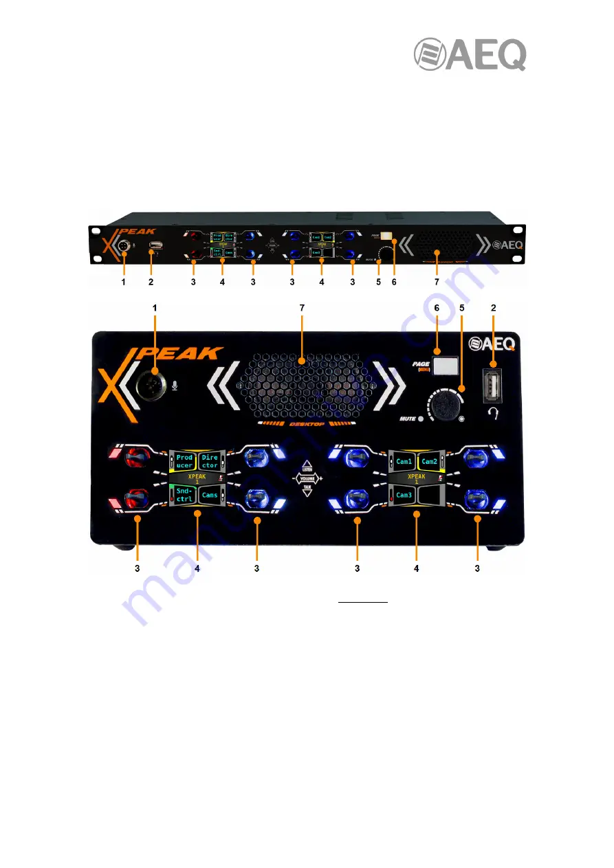 AEQ XPEAK User Manual Download Page 13