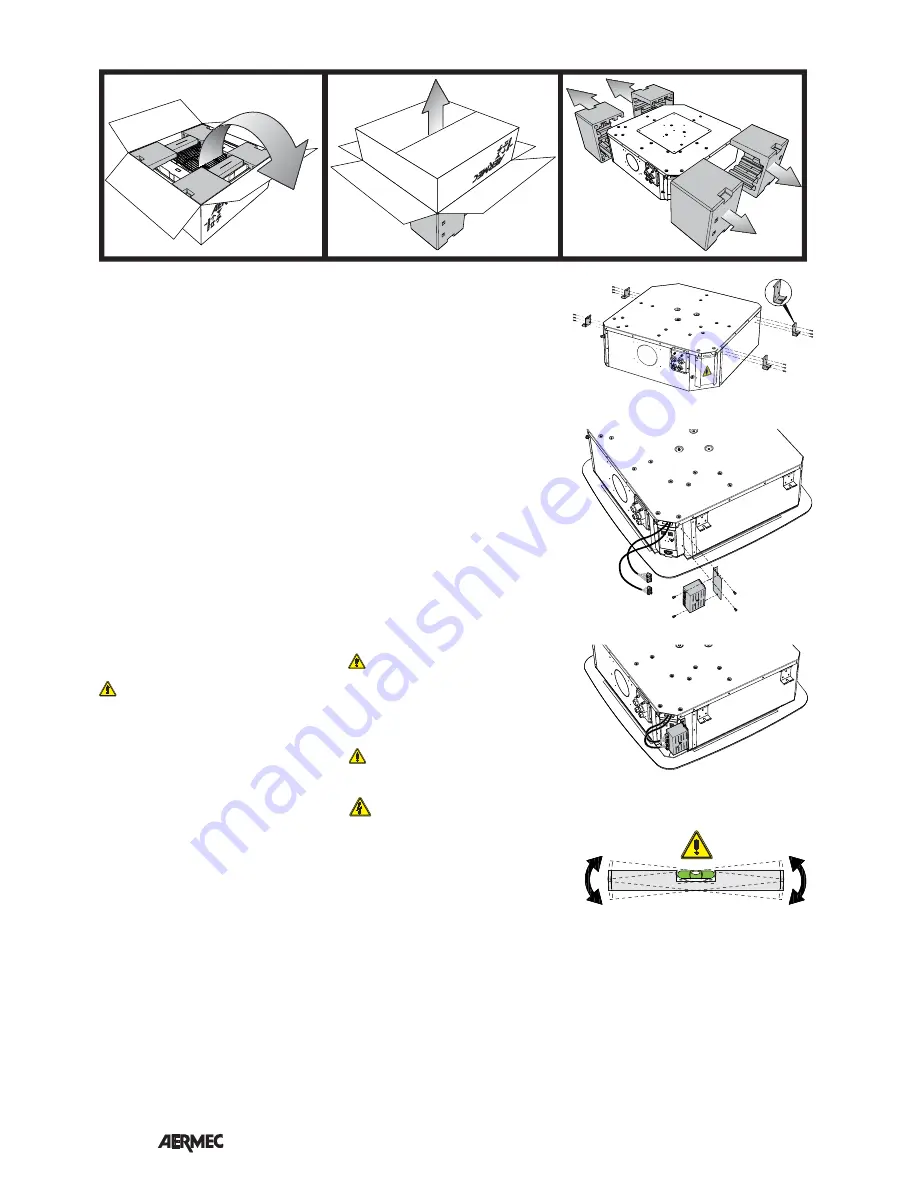 AERMEC FCLI 122 Technical Manual Download Page 46