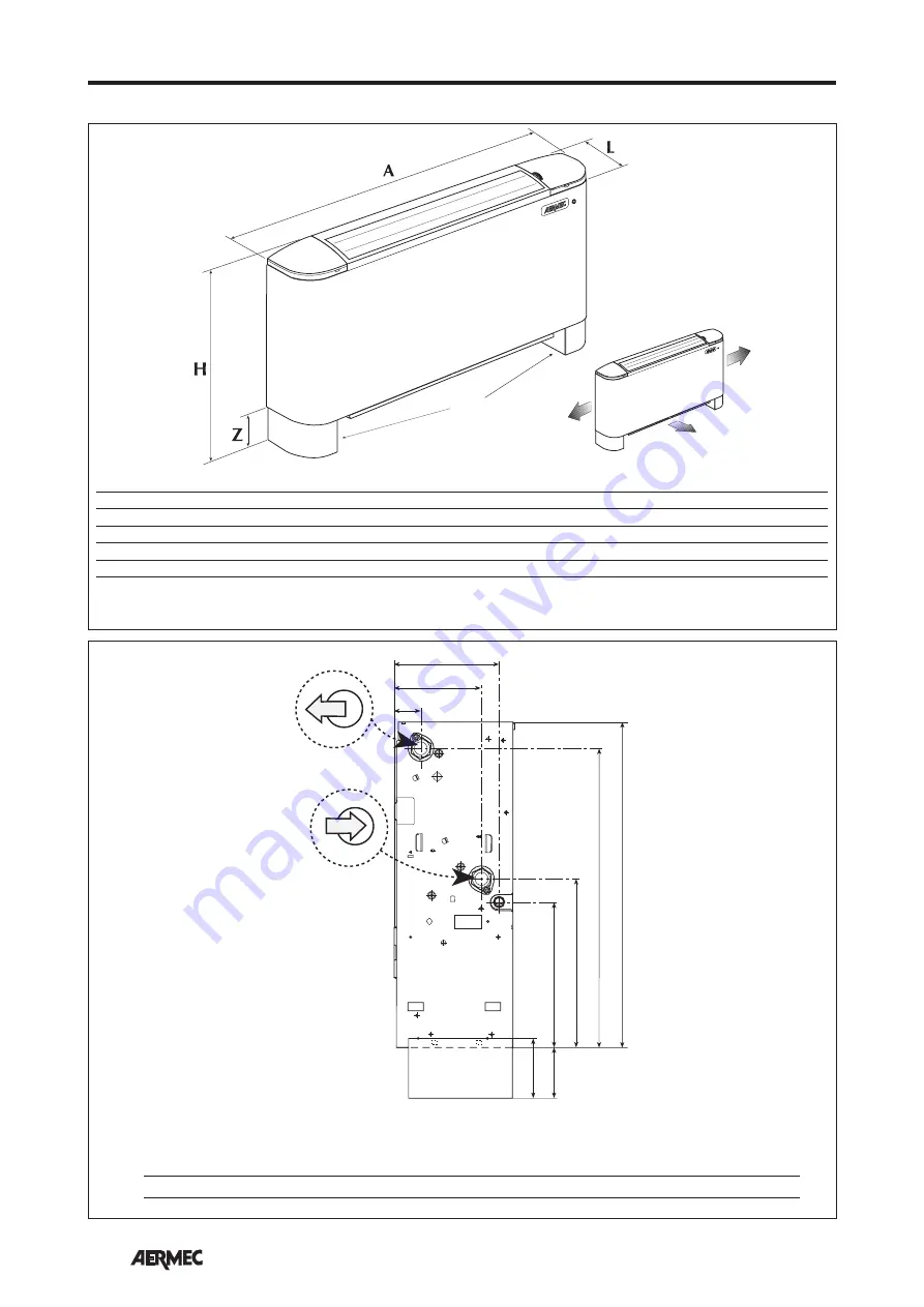 AERMEC Omnia UL 11 PC Use And Installation  Manual Download Page 36