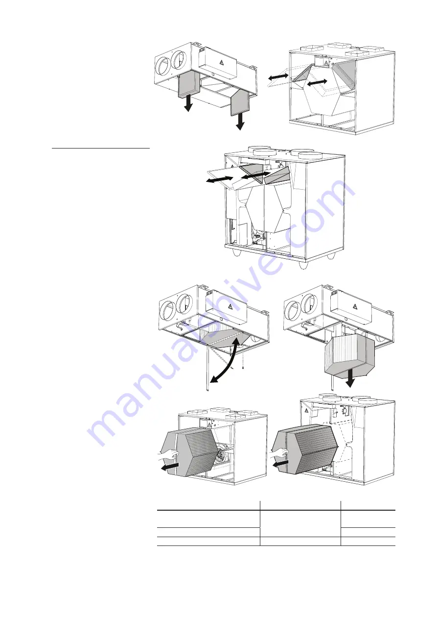 AERMEC RePuro 100 Technical Manual Download Page 54