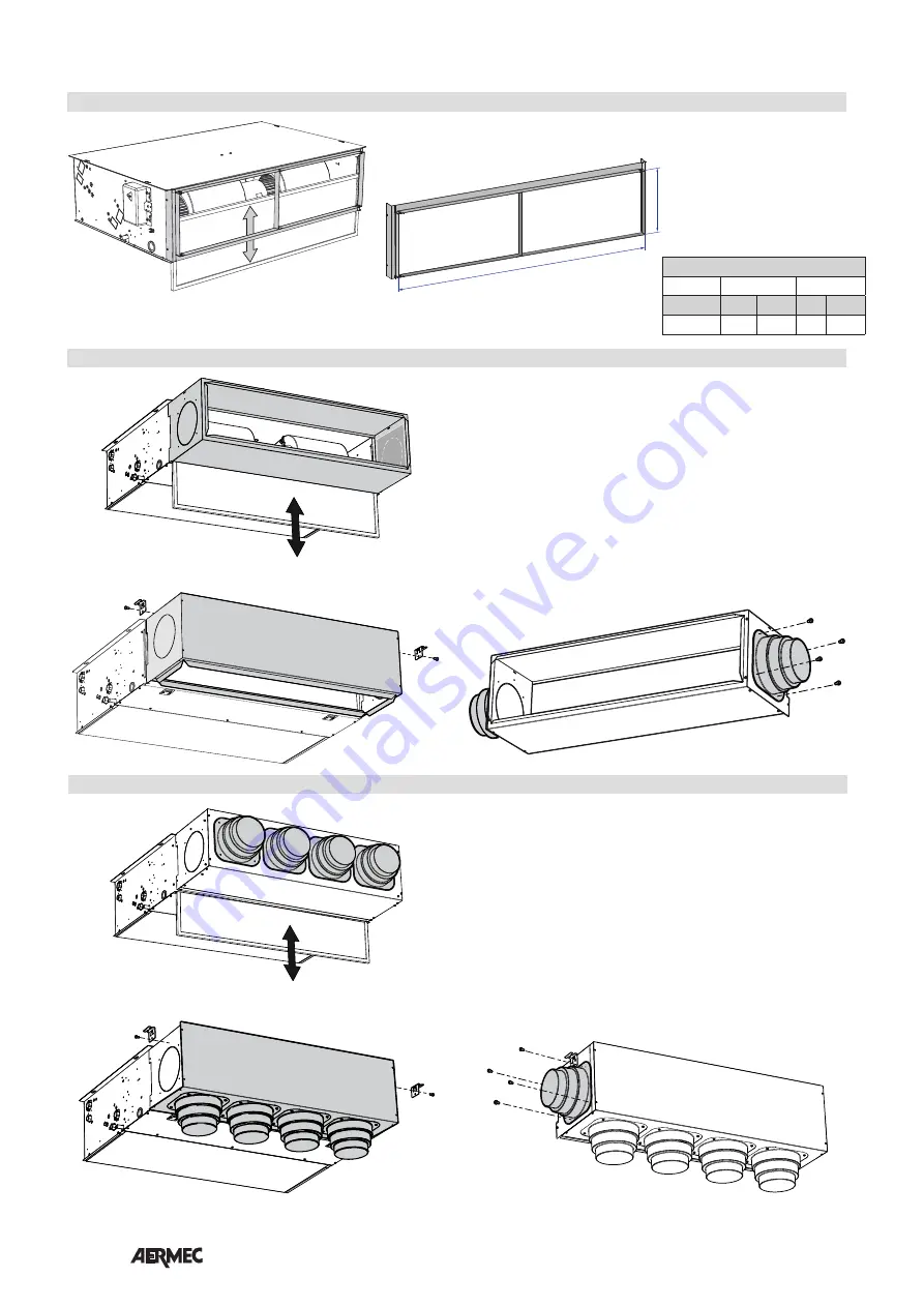 AERMEC VED I US 430 Manual Installation Download Page 24