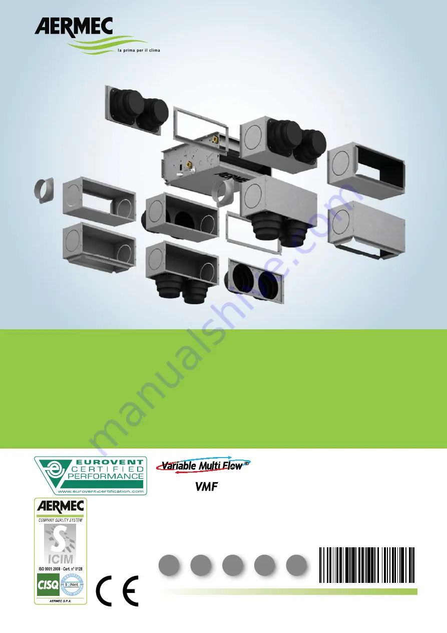 AERMEC VES Instruction Manual Download Page 1