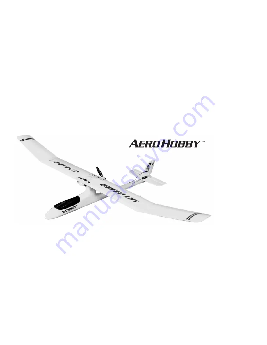 Aerohobby SKYSEEKER 370 Instruction Manual Download Page 1