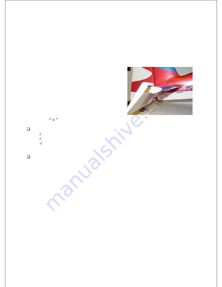 AEROMASTER Extra330L-50CC Instruction Manual Download Page 20