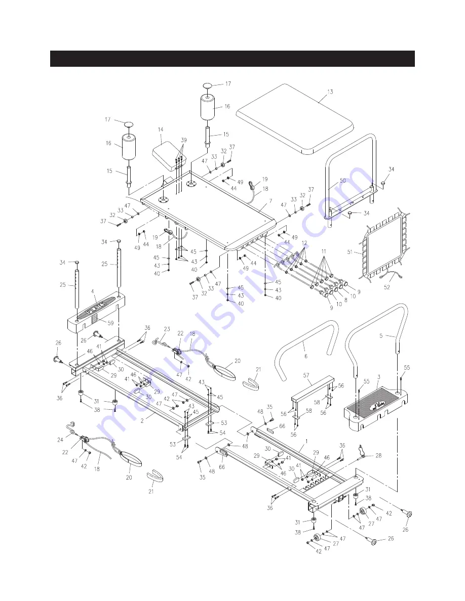 AeroPilates AeroPilates Performer Plus 5002 Owner'S Manual Download Page 20