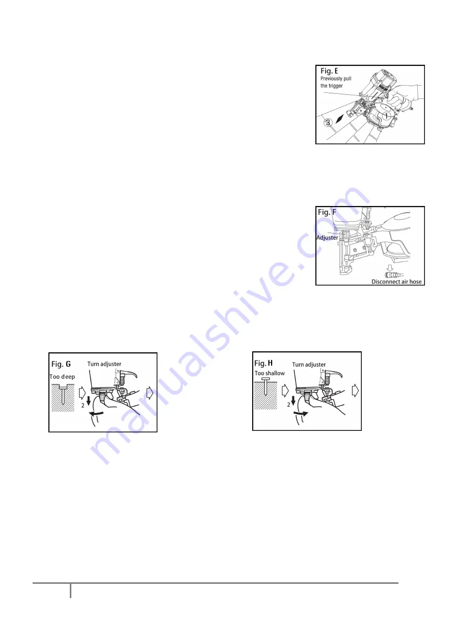 Aeropro CN45RA Operating Instructions Manual Download Page 8