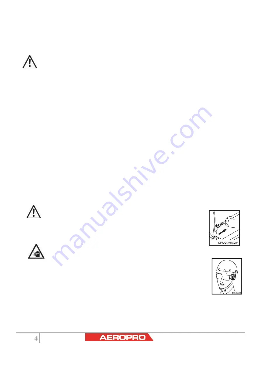 Aeropro F50RC Operating Instructions Manual Download Page 4