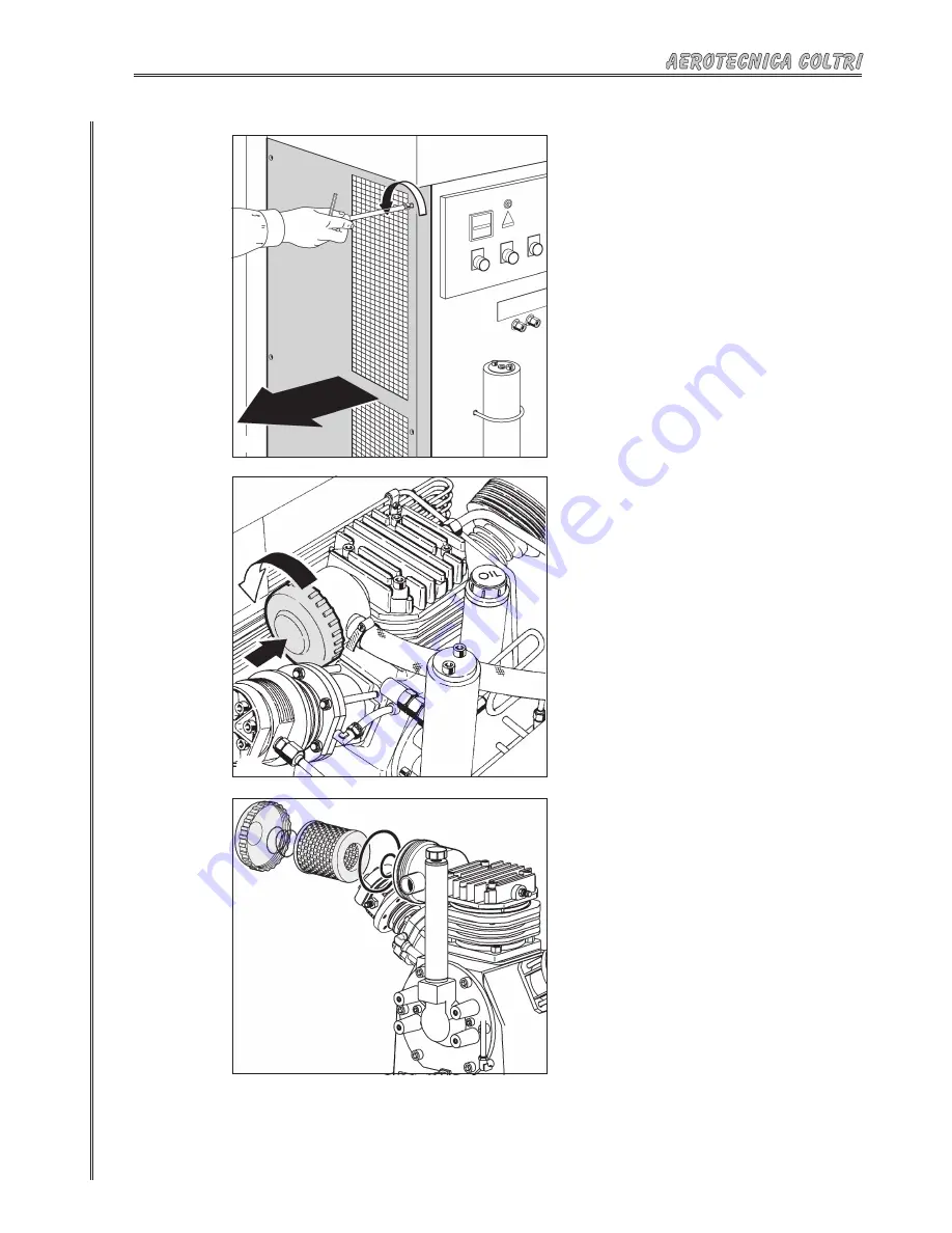 AEROTECNICA COLTRI MCH 14 TECH NITROX SERIES Скачать руководство пользователя страница 68