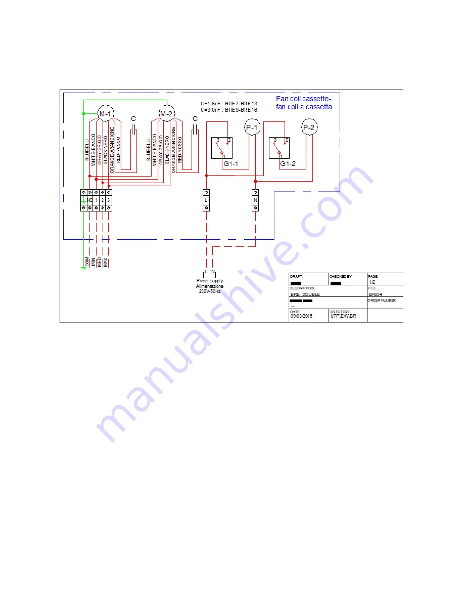 Aertesi BREZZA DOUBLE Series Technical Manual Download Page 20