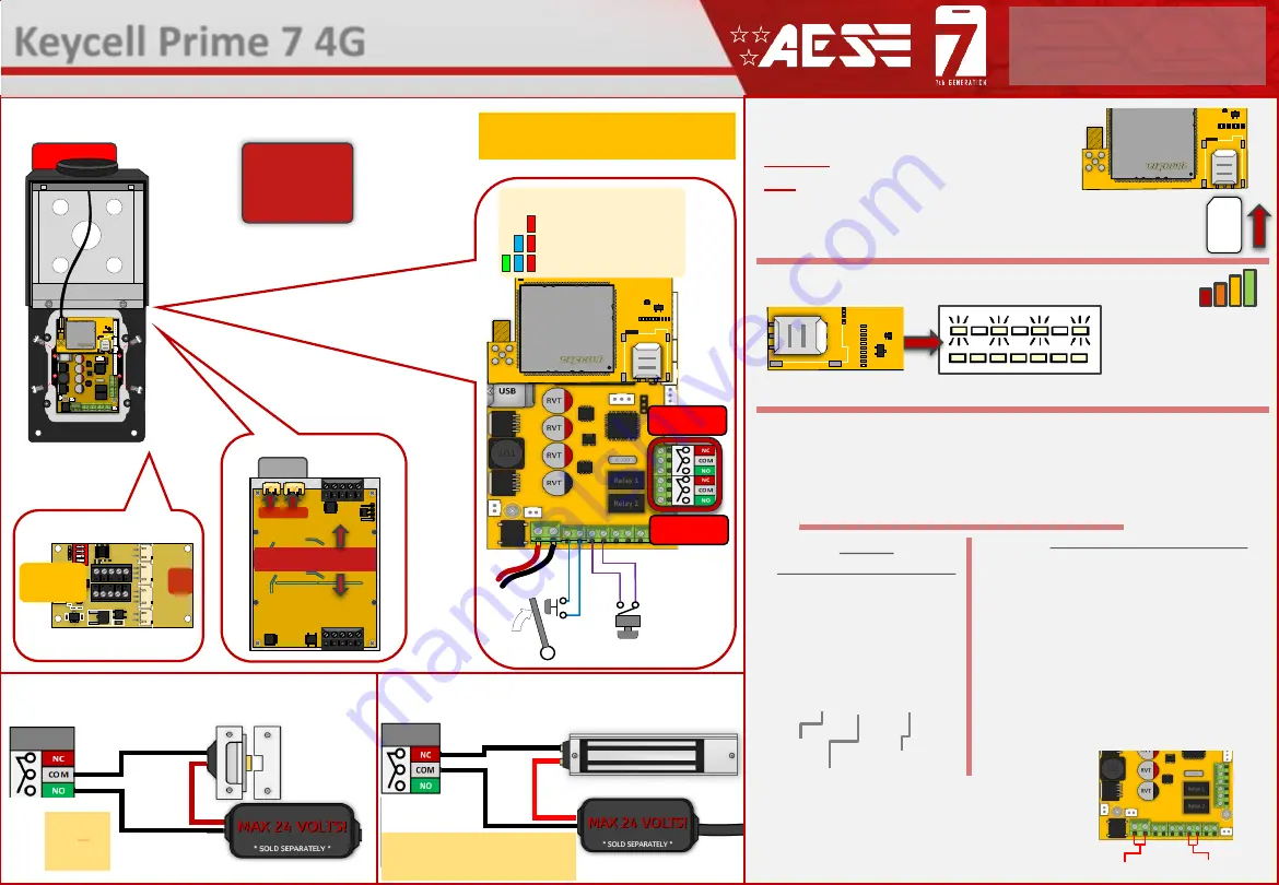 AES Keycell Prime 7 4G Скачать руководство пользователя страница 2