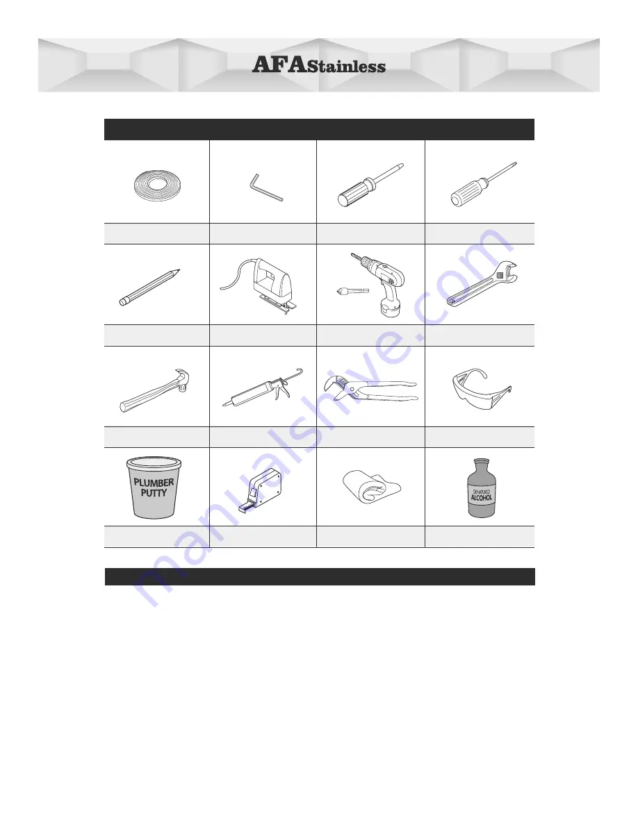 AFA 03CCOMB Owner'S Manual Download Page 22