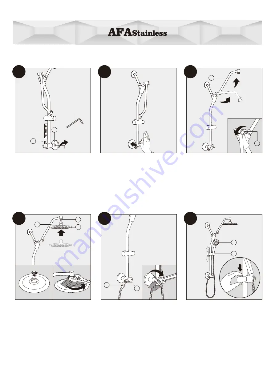 AFA STAINLESS AFLZ02 Owner'S Manual Download Page 9