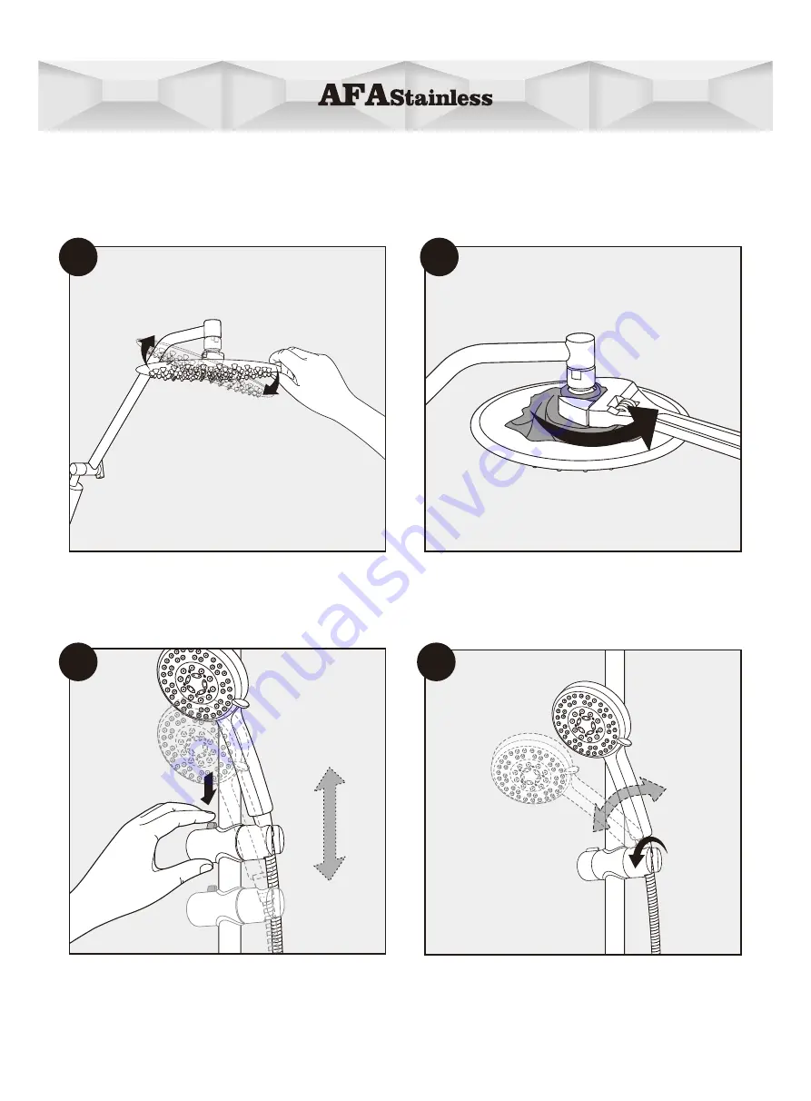 AFA STAINLESS AFLZ02 Owner'S Manual Download Page 56