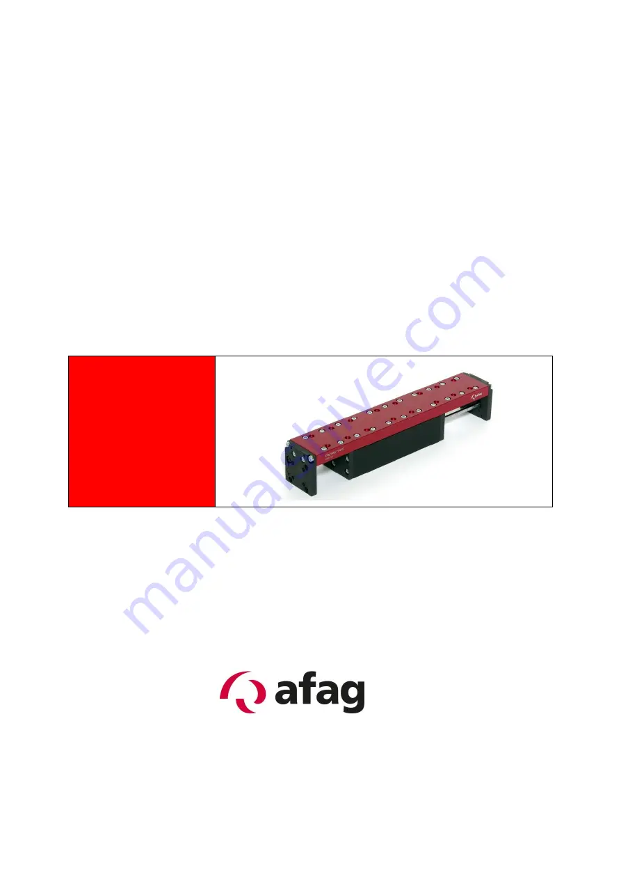 Afag 50076883 Manual Download Page 1