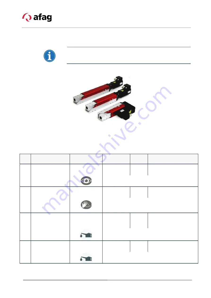 Afag 50249011 Assembly And Operating Instructions Manual Download Page 42