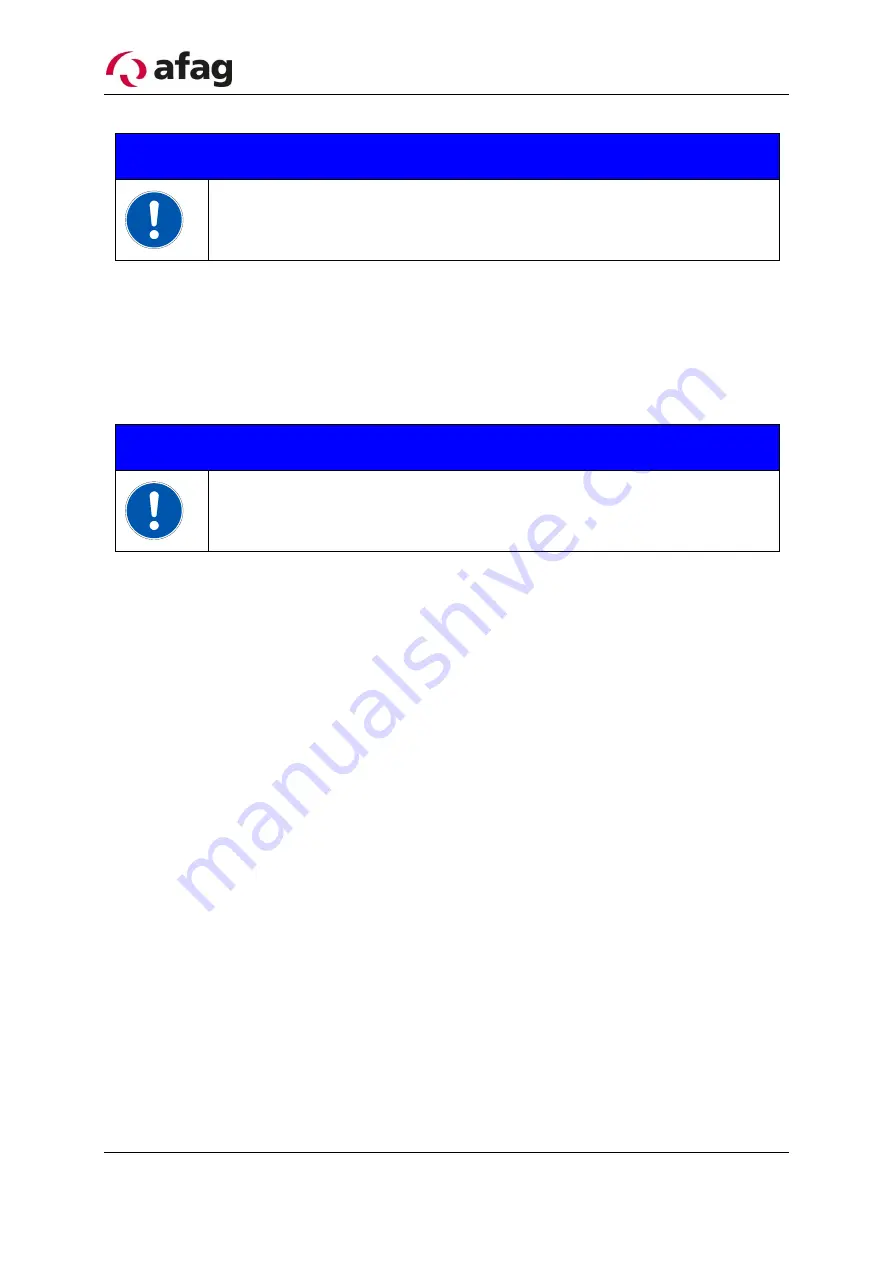 Afag aflex 150 Original Operating Manual Download Page 56