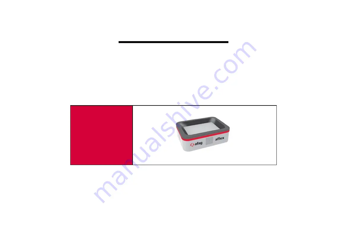 Afag aflex150 qc Quick Manual Download Page 1