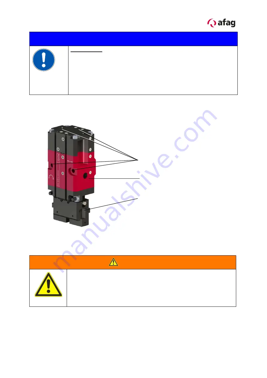 Afag DG 20 Maintenance Instructions Manual Download Page 7