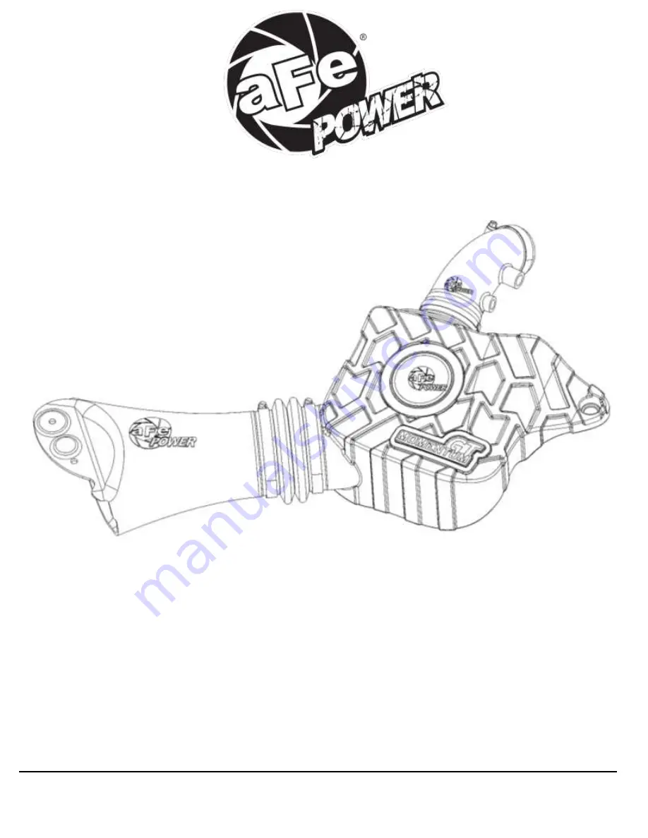 aFe Power 50-70046D Instruction Manual Download Page 1