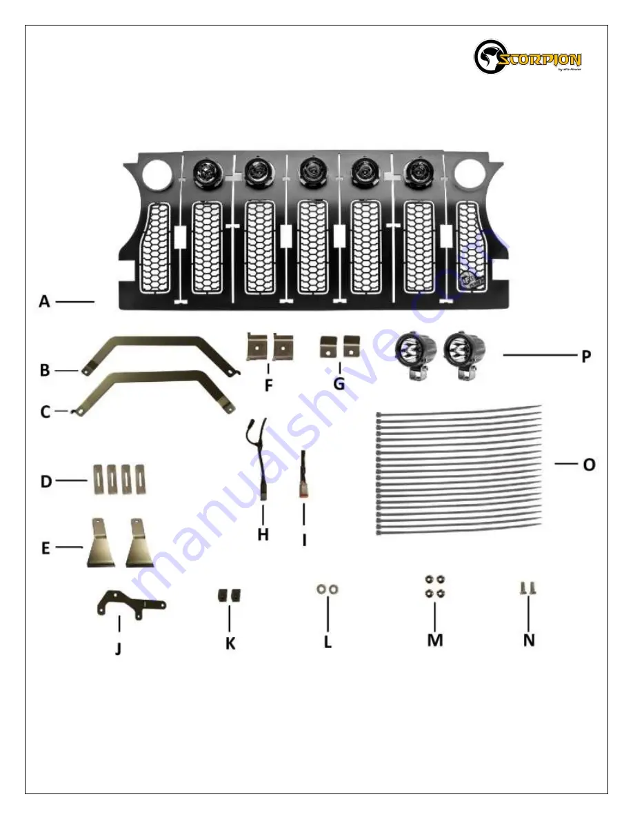 aFe Power SCORPION 79-21004L Скачать руководство пользователя страница 3