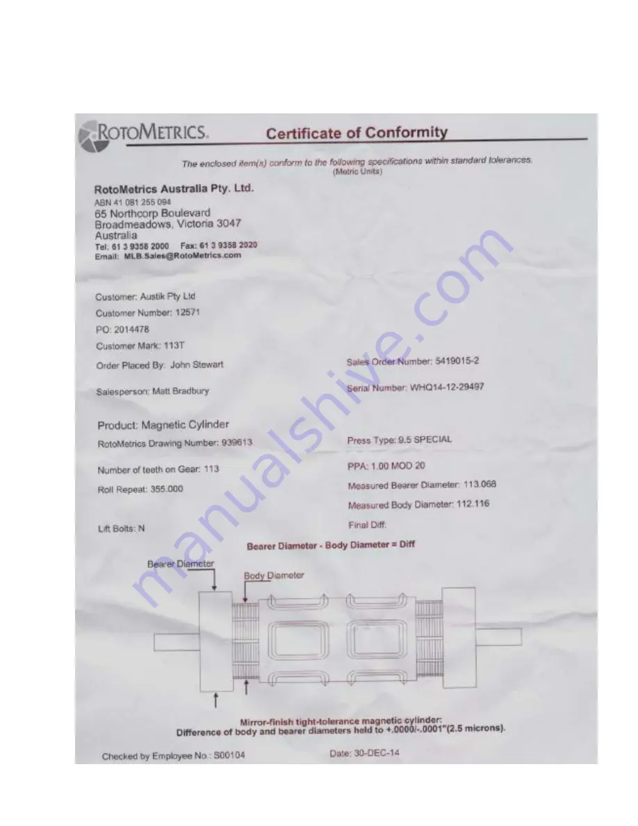 AFINIA LABEL DLP-2000 User Manual Download Page 43