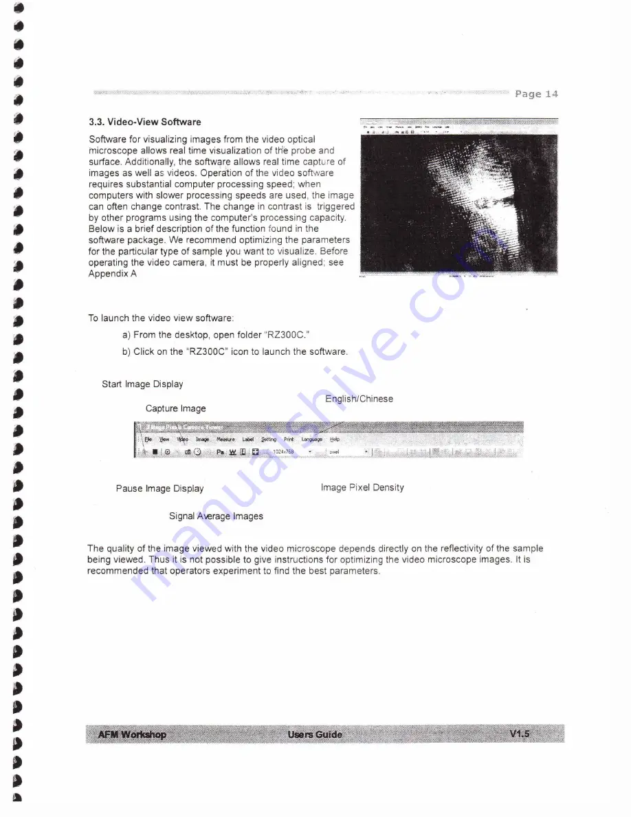 AFM Workshop TT-AFM User Manual Download Page 14