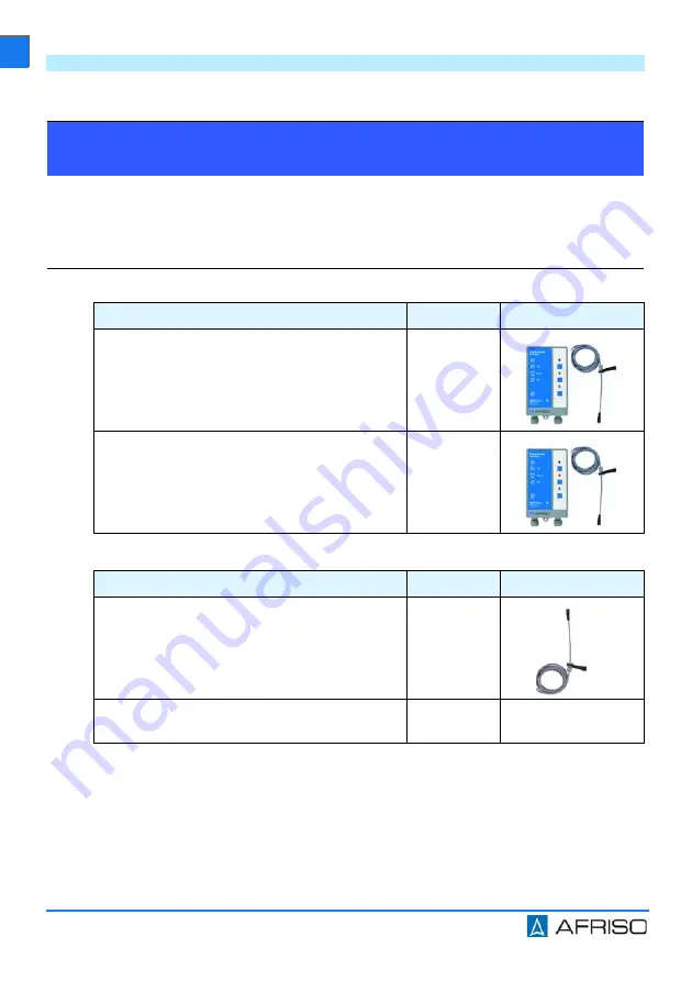 AFRISO AFA 11 Operating Instruction Download Page 87