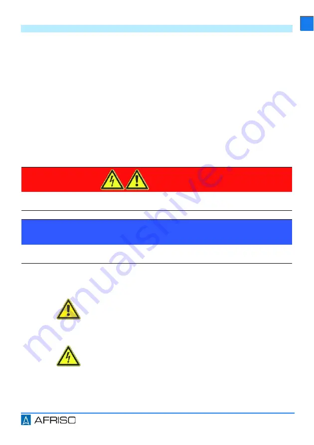 AFRISO AFA 11 Operating Instruction Download Page 133