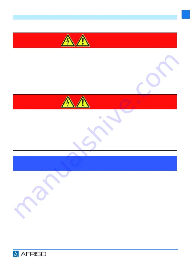 AFRISO AFA 11 Operating Instruction Download Page 149