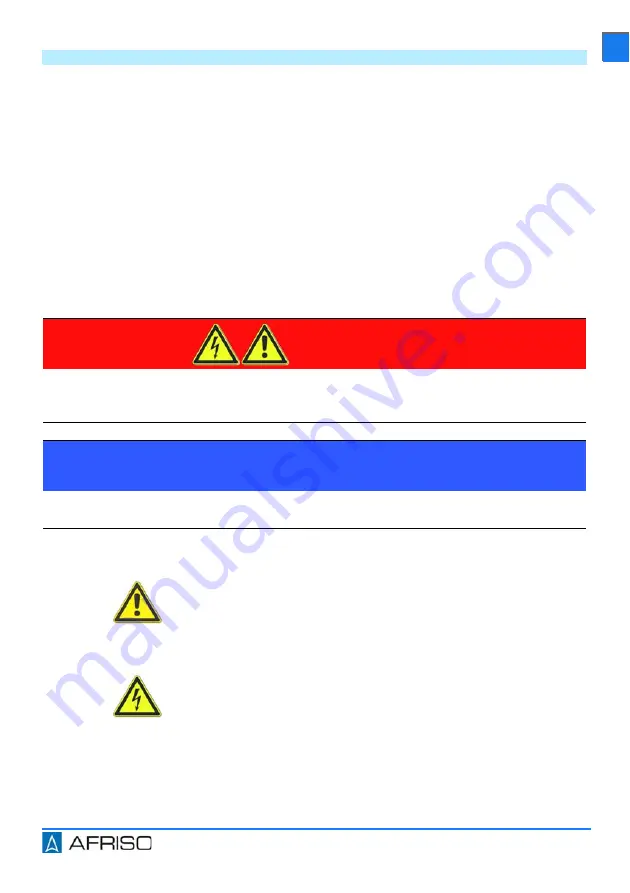 AFRISO AFA 11 Operating Instruction Download Page 173