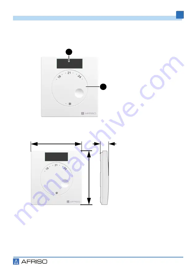 AFRISO CosiTherm Series Operating Instructions Manual Download Page 7