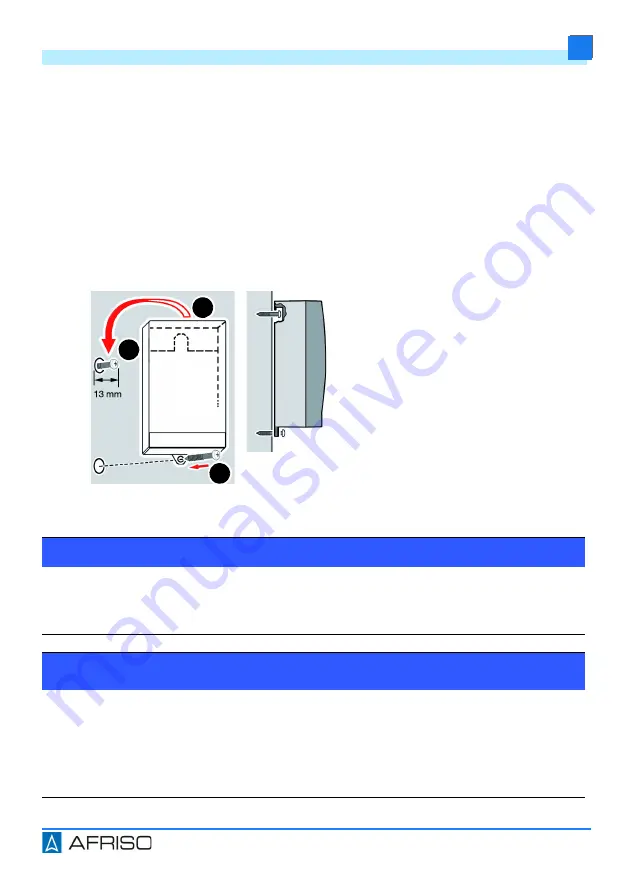 AFRISO DTA 20 E Operating Instructions Manual Download Page 48