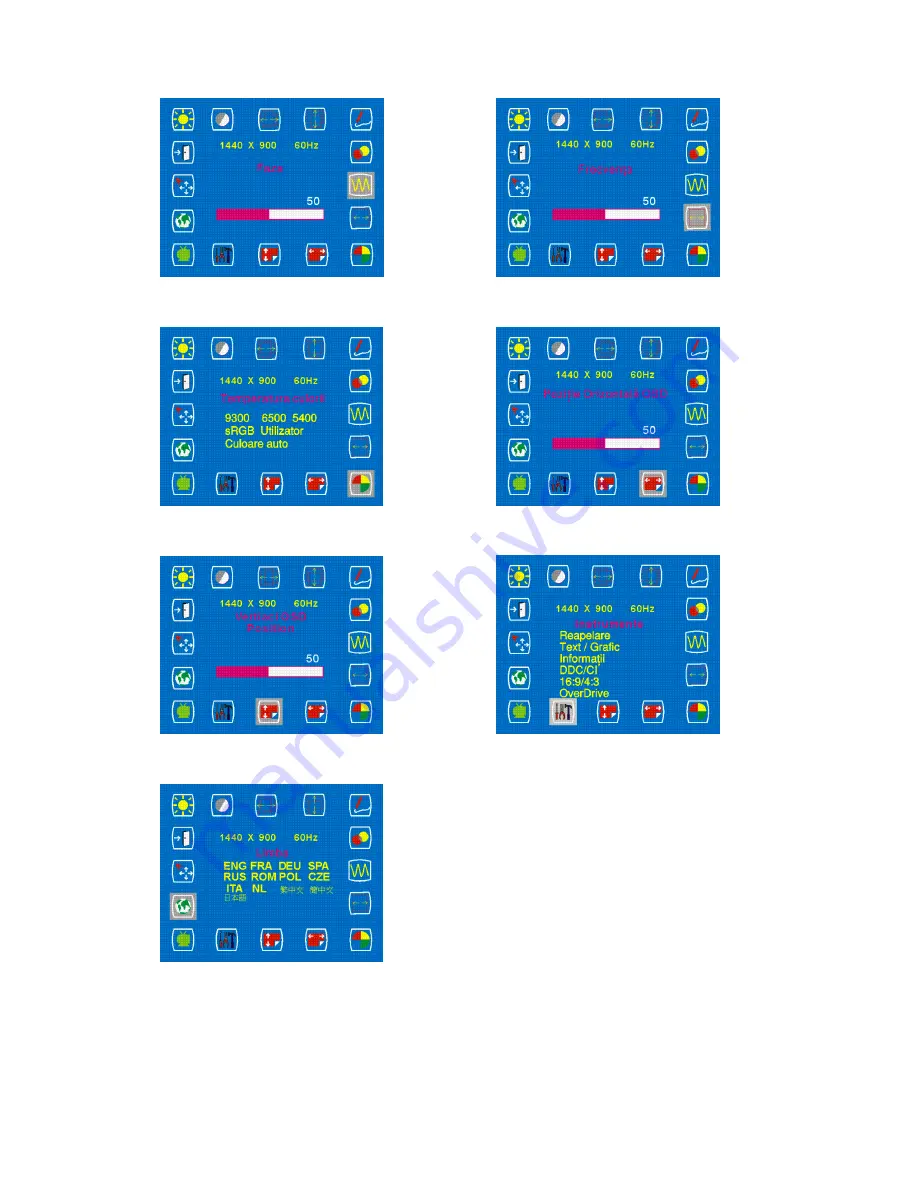 AG Neovo RX-W19 (Romanian) User Manual Download Page 13