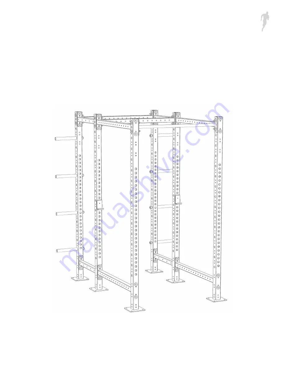 Again Faster COMPETITION POWER RACK Скачать руководство пользователя страница 10