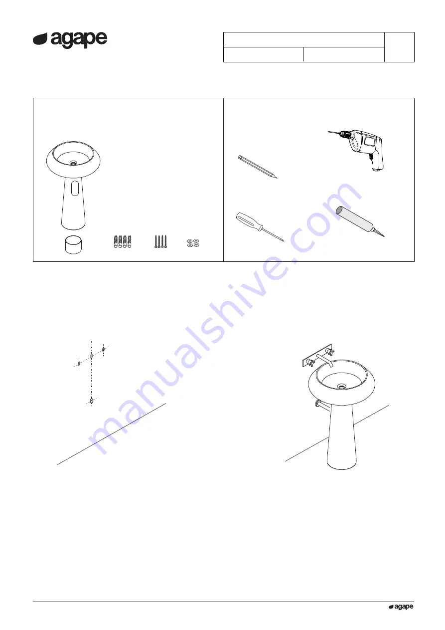 agape BJHON 2 ACER1082MZ Series Assembly Instructions Download Page 2