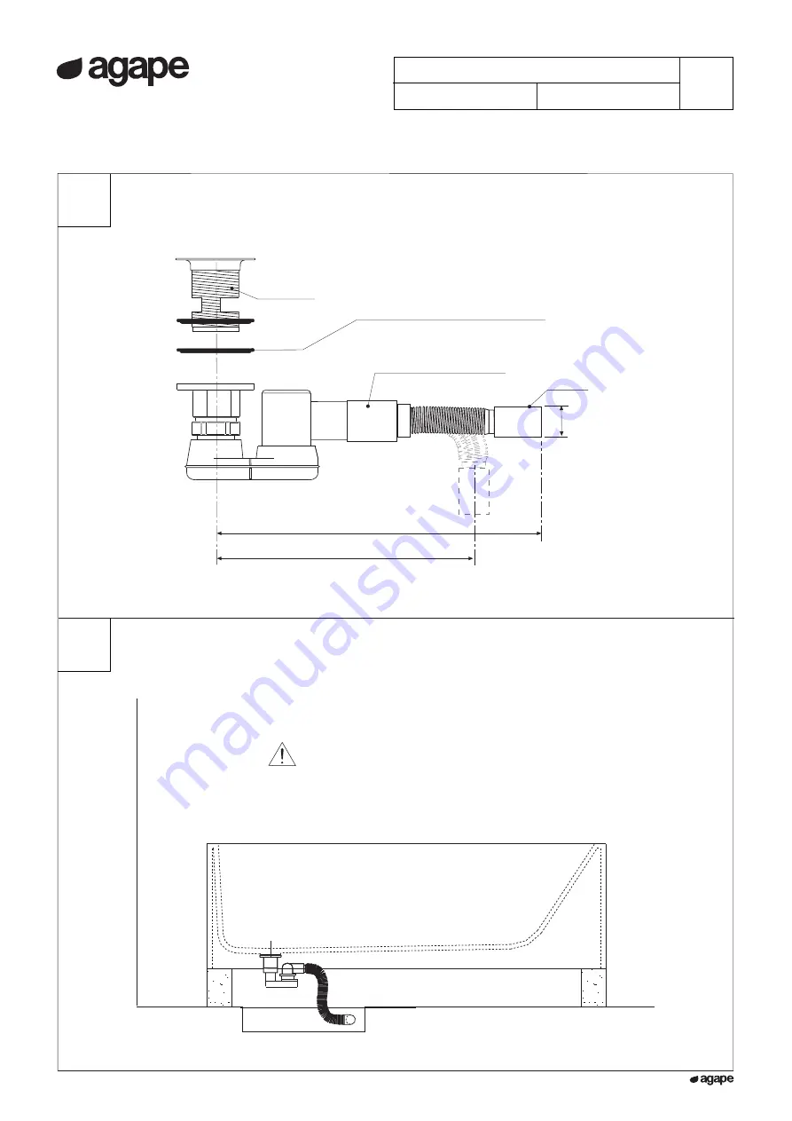 agape Cristalplant CARTESIO AVA0980 Assembly Instructions Download Page 4