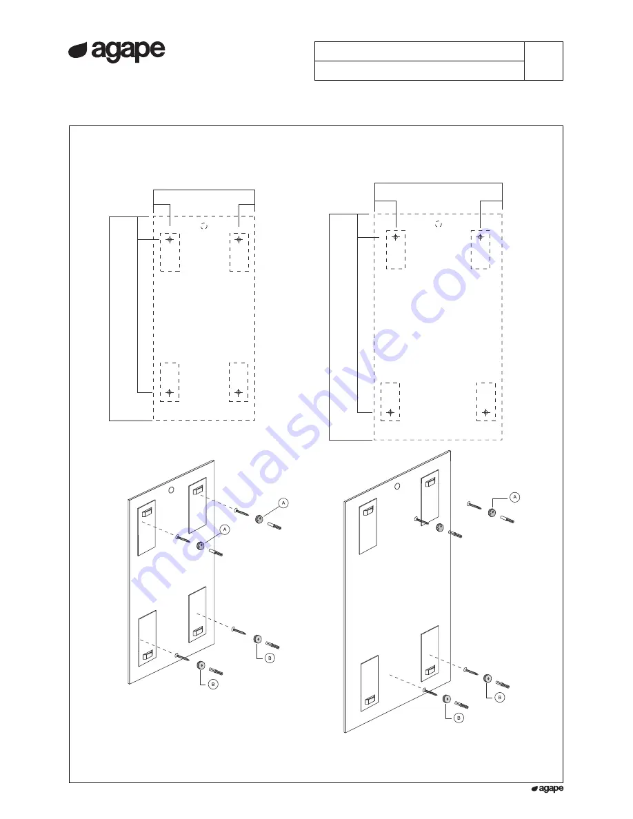 agape DOT LINE ADTL0472 Assembly Instructions Download Page 3