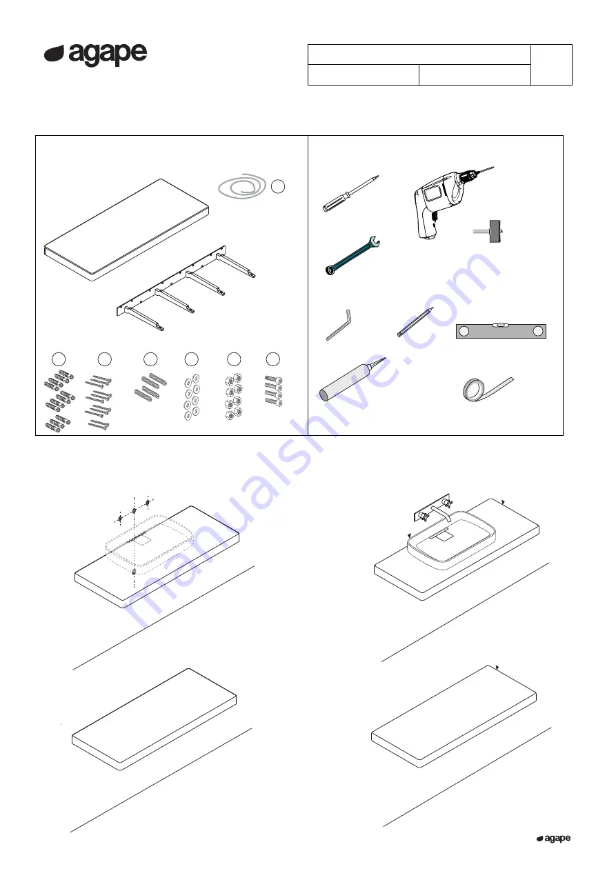 agape PETRA ACER093 Скачать руководство пользователя страница 2