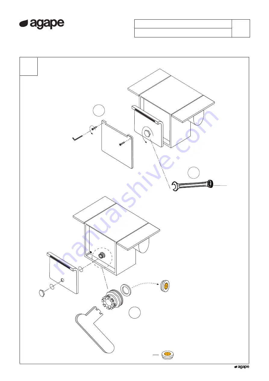 agape SEN ESEN0912H/V Assembly Instructions Download Page 5