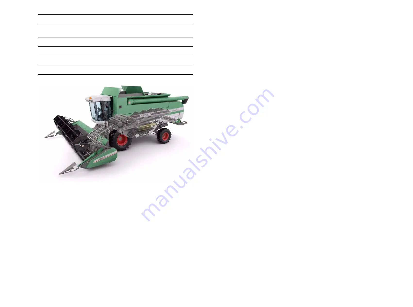 AGCO FENDT Operator'S Manual Download Page 1