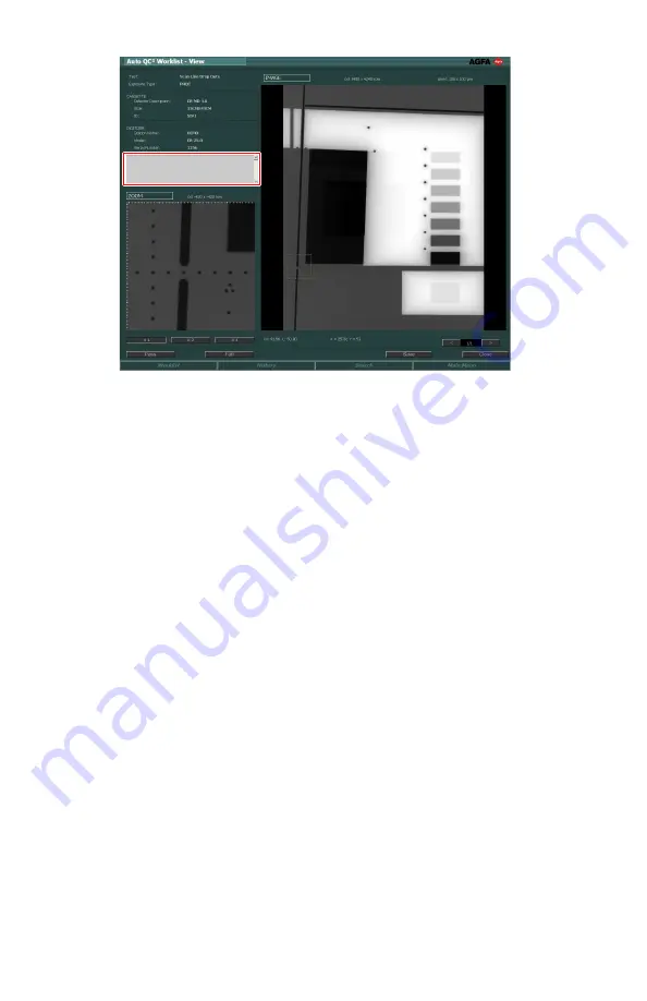 AGFA Auto QC2 User Manual Download Page 63